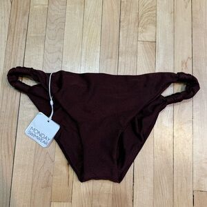 Monday Swimwear Tulum Bottom- Espresso - S/M